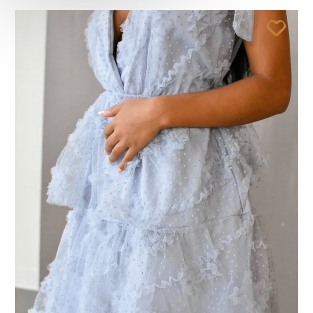 llacie rosalie powder blue tulle dress